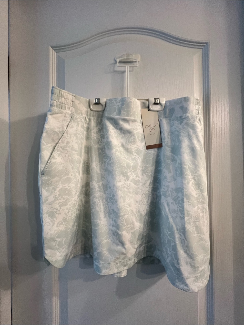 NWT Calia Golf Skirt Seafoam Print Women's Shorts